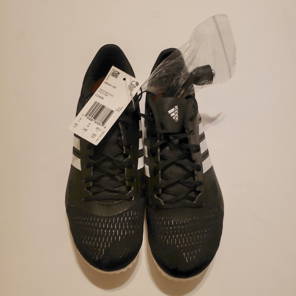 adidas Adizero MD Running Spikes Black size6.5 m